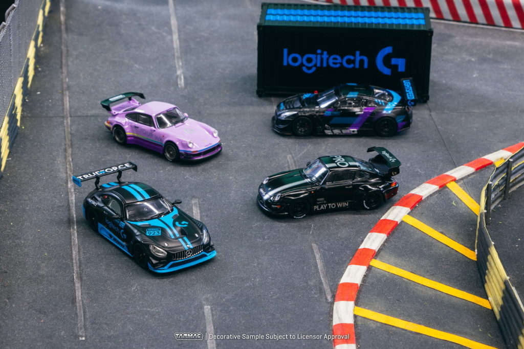 Logitech G 40週年紀念模型車共有四款，採隨機出貨(恕不挑款，數量有限，送完為止)