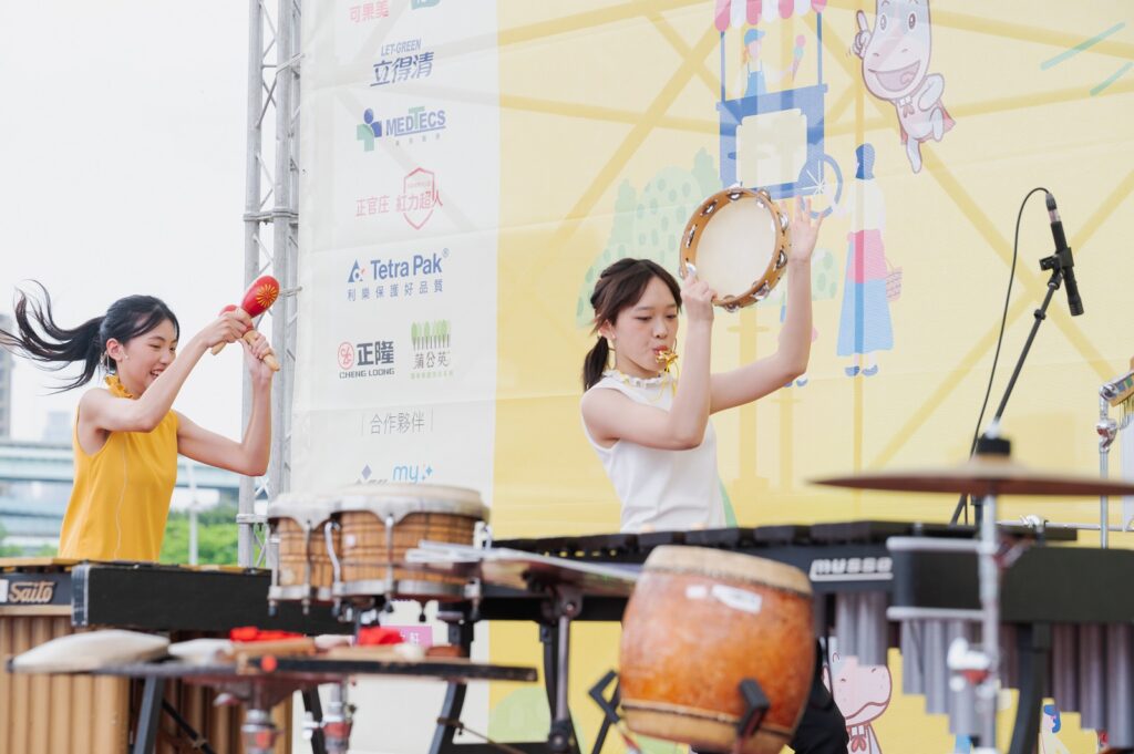 朱宗慶打擊樂團2《敲敲同樂會》帶來了難忘的音樂體驗。圖：未來Family 